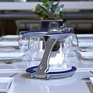 Trivae Unique Patented Pan Lid, Utensil and Pot Holder, Dish/Cake Serving Stand and Trivet in One for The Kitchen Lover