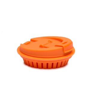 Jarware Fruit Infusion Lid for Wide Mouth Mason Jars, Orange