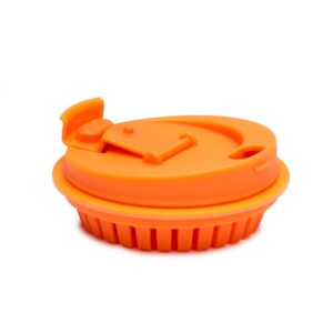 Jarware Fruit Infusion Lid for Wide Mouth Mason Jars, Orange