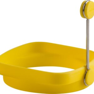 Trudeau Yellow Silicone Reversible Egg Ring