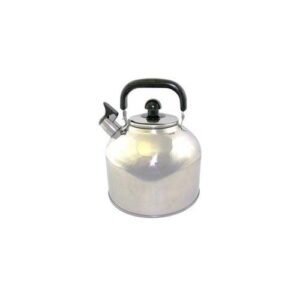 Stainless Steel Whistling Tea Kettle Large 7 Quart Teapot with Mesh Infuser 6.3 Liter Hot Water Pot Removable Lid Covered Handle Big Teapot For Making Fresh Brewed Iced Tea or Coffee Loud Whistle