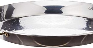 Garcima 16-Inch Stainless Steel Paella Pan, 40 cm