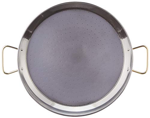 Garcima 16-Inch Stainless Steel Paella Pan, 40 cm