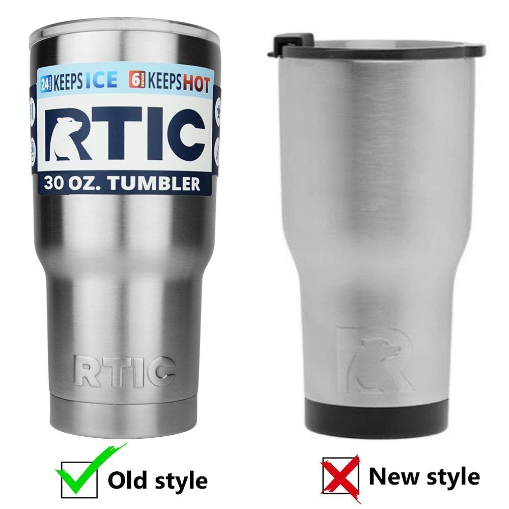 20 oz Tumbler Lids, Fits for YETI Rambler, Ozark Trail, Old Style Rtic(Launched before 2016) and More, SENHAI 3 Pack Spill-proof Splash Resistant Lids Covers for Tumblers Cups