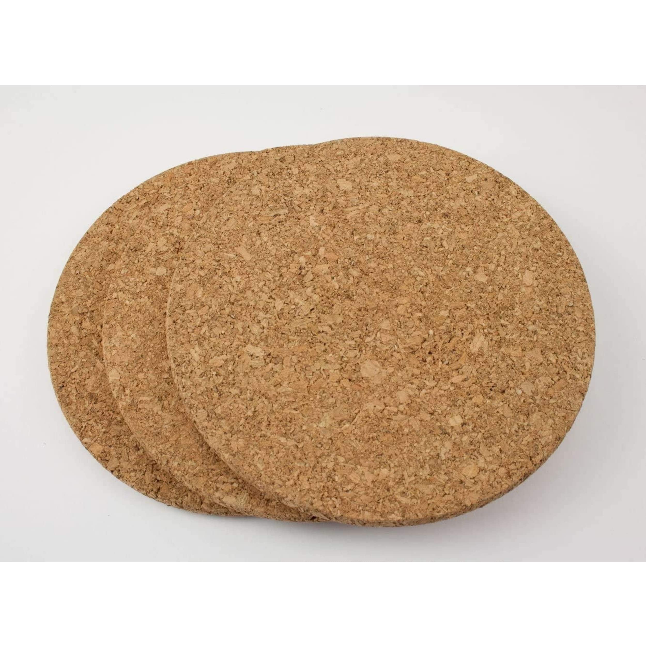 Ikea Heat Trivet Table Mat Cork Diameter 19 cm 3er Set 19cm