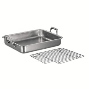 tramontina roasting pan stainless steel 18.75-inch, 80203/010ds