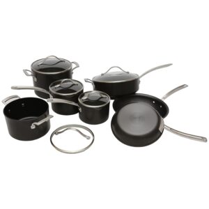 Kirkland Signature 12-piece Hard Anodized Cookware Set