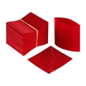 shrink bands for bottles with 24mm finish (pack of 50) (red)