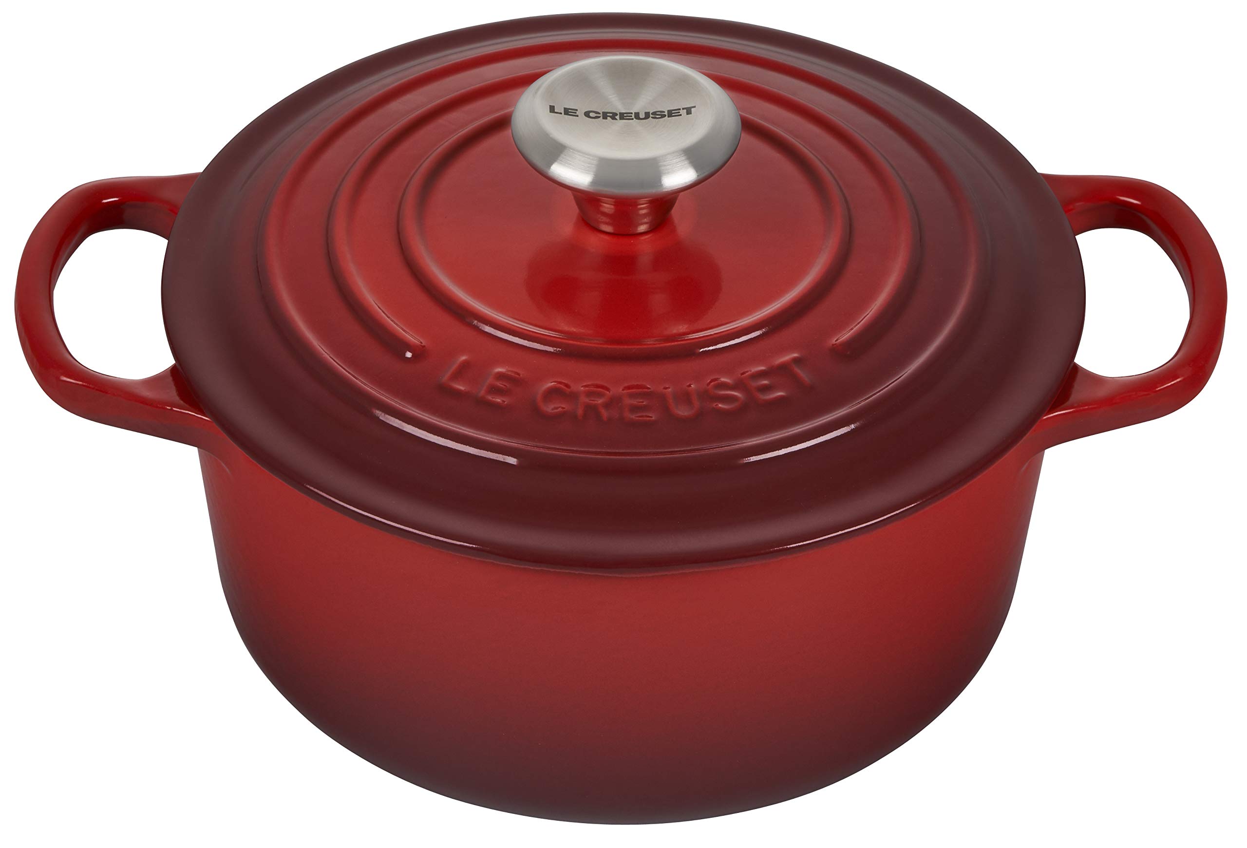 Le Creuset Enameled Cast Iron Signature Cookware Set, 5 pc. , Cerise