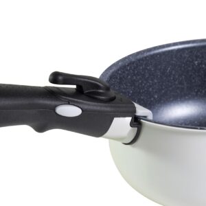 Motase Removable Handle Black, Detachable Removable Pan Handle,Universal Pot Handle Replacement,Suitable for All Cookware