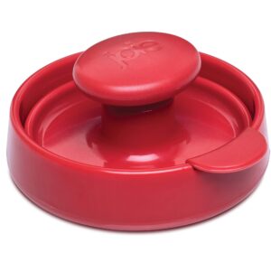 MSC International Joie Burger Press and Patty Maker, LFGB Approved and BPA Free, One Size, Red