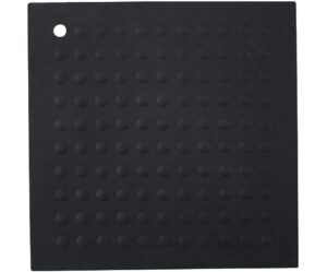 lamson big hotspot counter protector/large potholder/trivet, 11.5" x 11.5", black