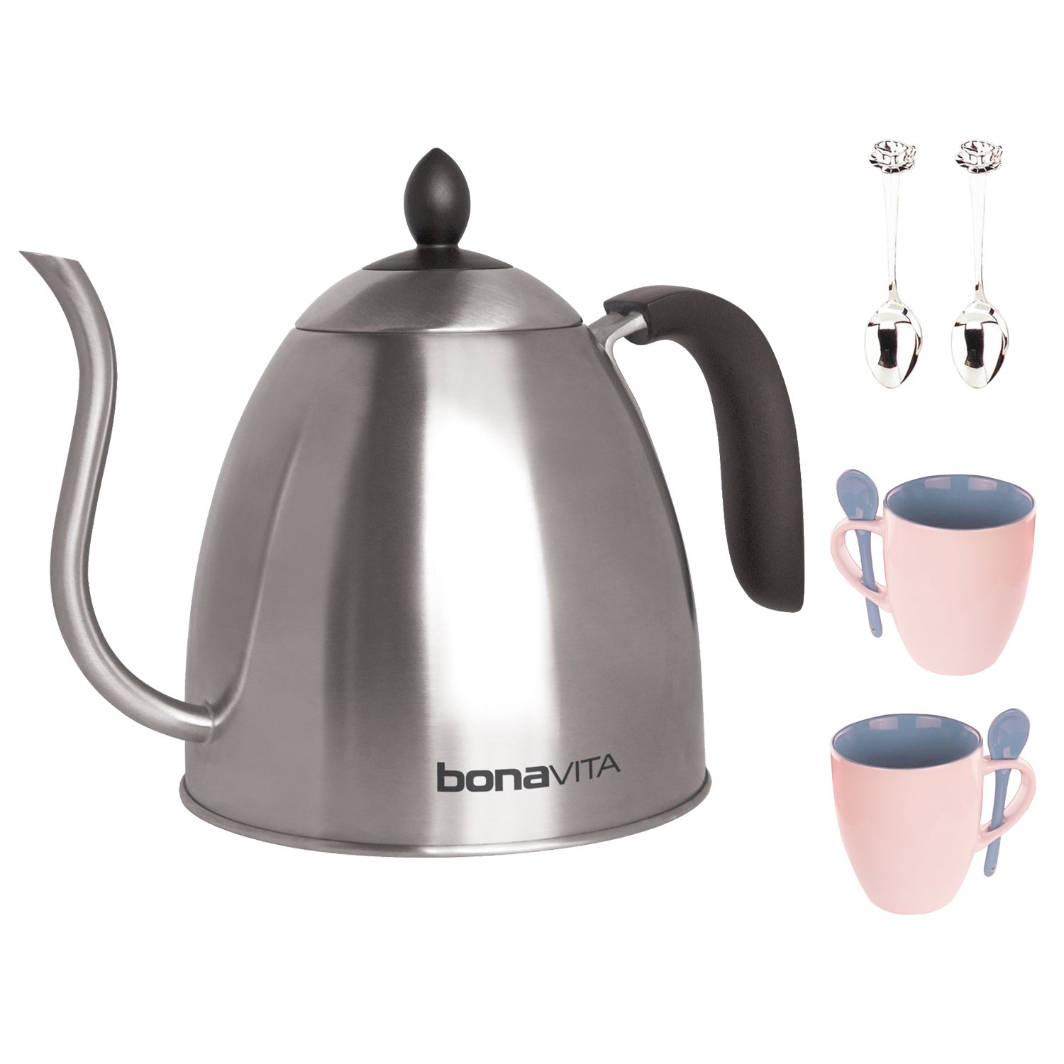 Bonavita 1.0L Stovetop Gooseneck Kettle, BV3825ST