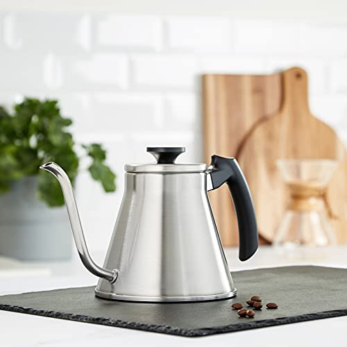 Hario V60 "Fit" Drip Kettle, 1200ml Silver