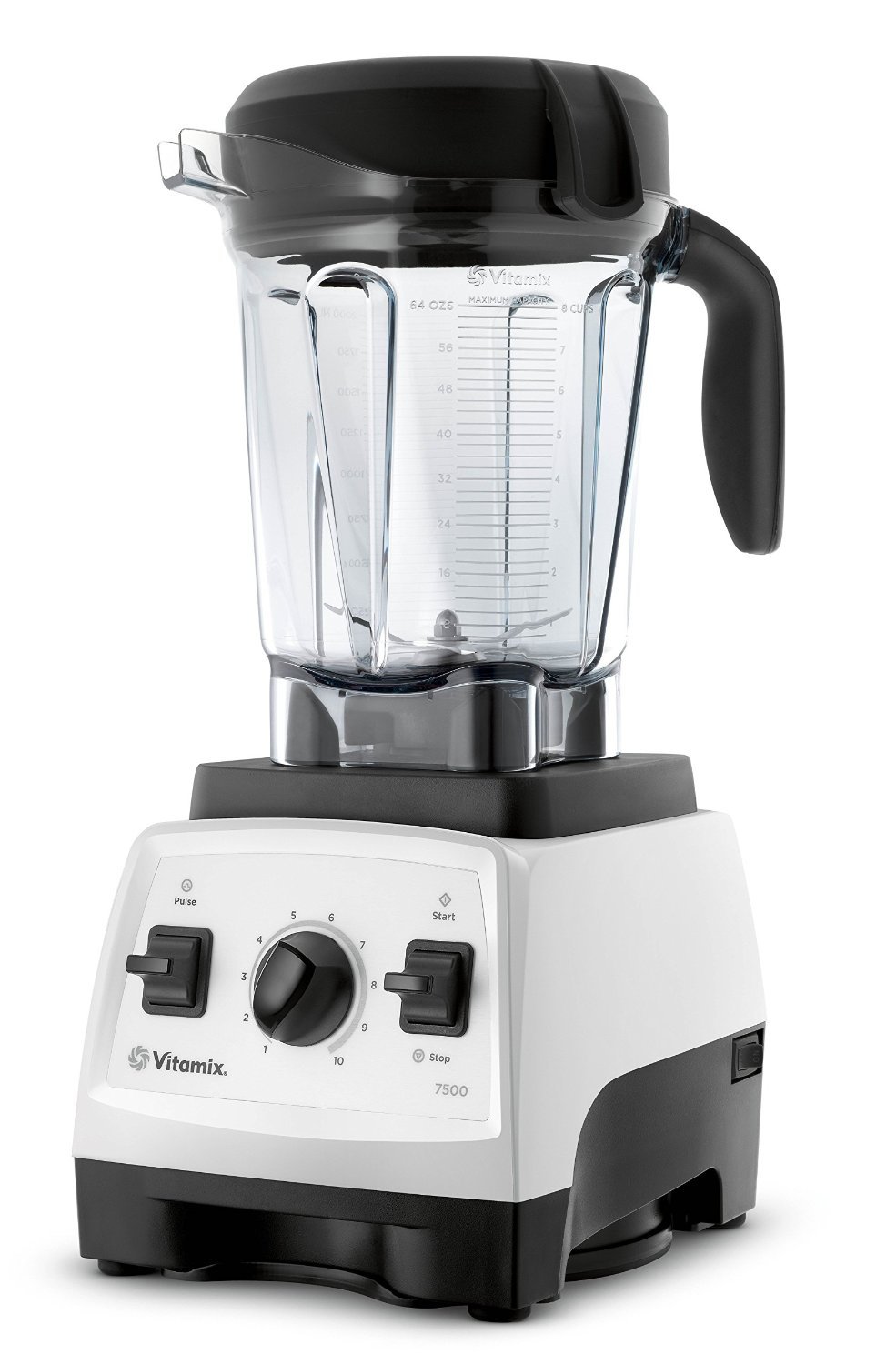 Vitamix 7500 Blender, Professional-Grade, 64 oz. Low-Profile Container, White