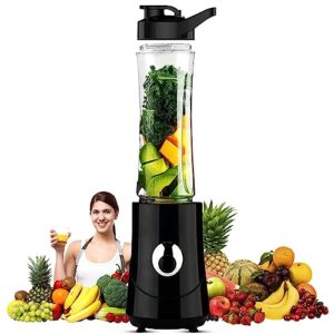 5 core smoothie blender for shakes and smoothies, 500ml powerful 160w personal blender & smoothie maker with portable bottle bpa free 18 oz, 4 stainless steel blade, blenders for smoothie 5c 421