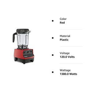 Vitamix 5300 Blender, Red