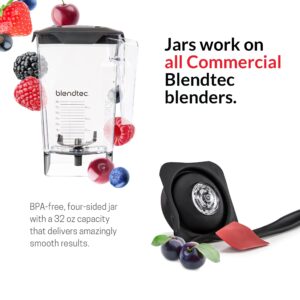 Blendtec Total Classic Original Blender, 90 oz WildSide+ Jar, 24 oz Twister Jar, and Spectacula Spatula - Red