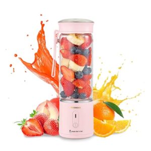 tikbaba personal size blender for shakes and smoothies,sakura pink