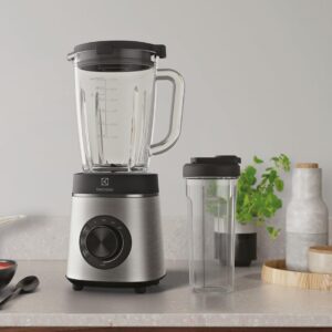 Electrolux High Performance Blender for Shakes and Smoothies with 1.75 L Glass Jar and To Go Bottle Mixer