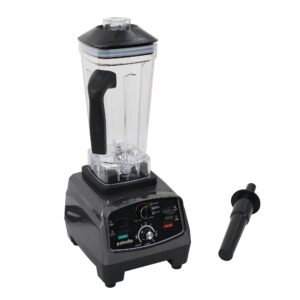 paladin equipment commercial/professional blender for smoothies, soups, shakes and more with 2,000ml (68oz) bpa-free jar and 1,600w motor, black
