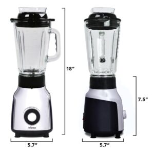 Tribest Glass Personal Vacuum Blender PBG-5001-A Antioxidation Vacuum Blender