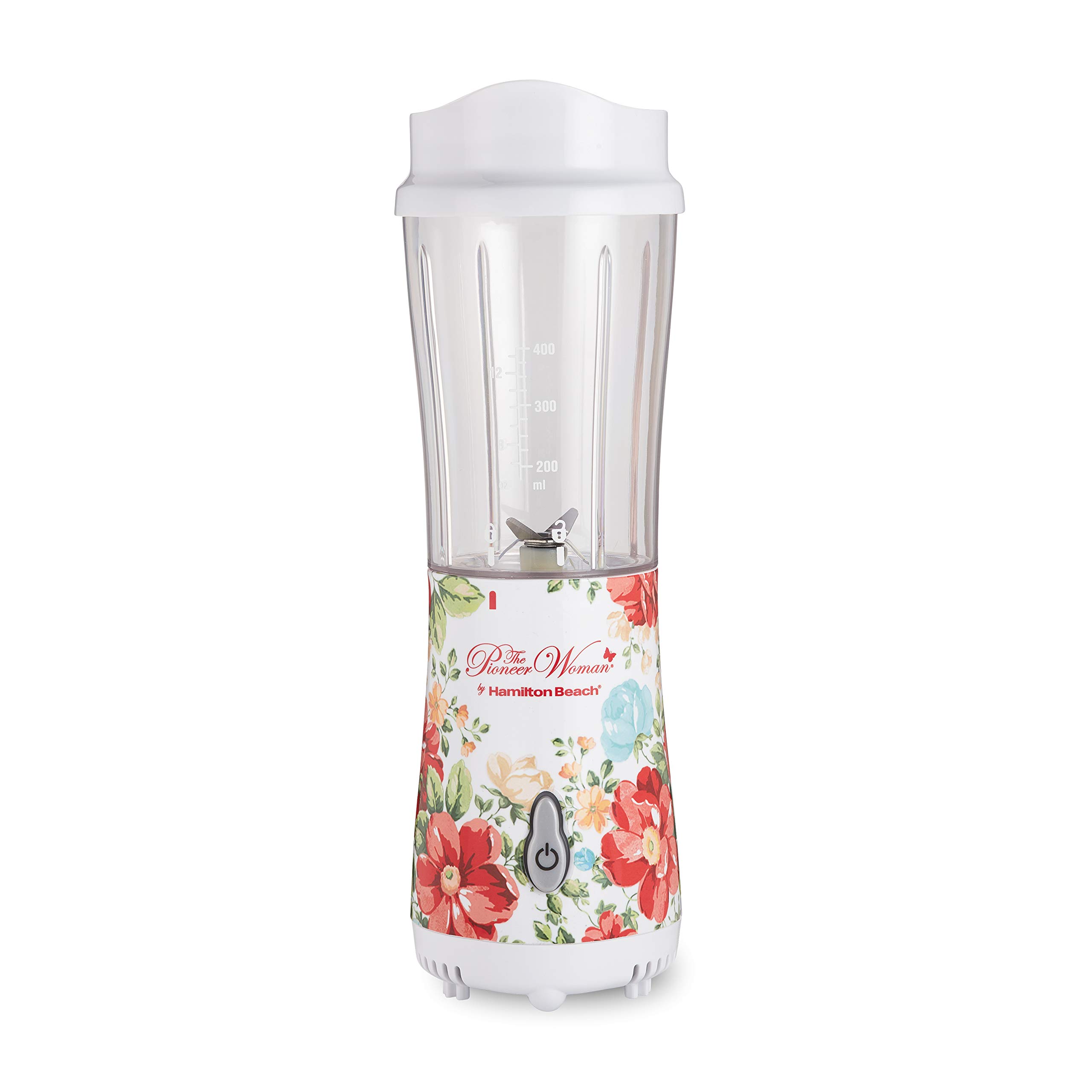 Personal Blender with Travel Lid Pioneer Woman Vintage Floral 14-Ounce