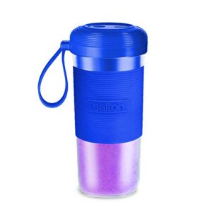 salton portable blender - blue, 300 ml