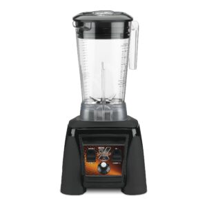 waring commercial mx1200xtx 3.5 hp blender with variable speed dial controls and a 64 oz. bpa free copolyester container, 120v, 5-15 phase plug