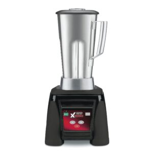 waring commercial mx1050xts 3.5 hp blender with electronic keypad controls, pulse feature and a 64 oz. stainless steel container, 120v, 5-15 phase plug