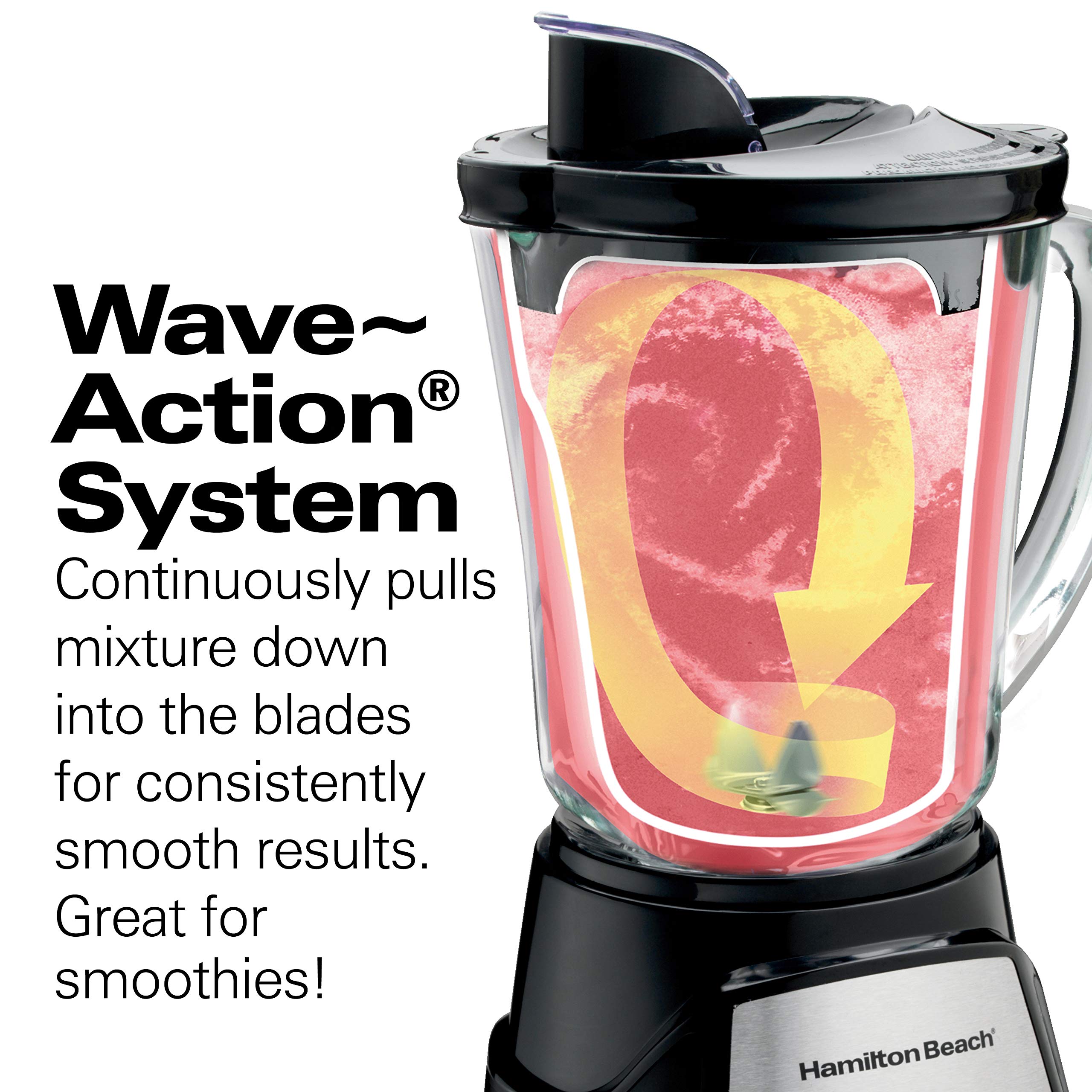 Hamilton Beach Power Elite Wave Action Blender and Food Processor Bundle