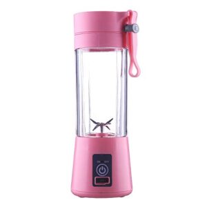 portable blender smoothies personal blender mini shakes juicer cup usb rechargeable,1300 milliampere (green)
