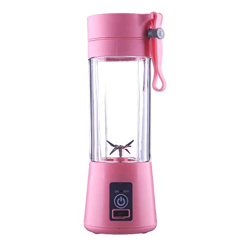 Portable Blender Smoothies Personal Blender Mini Shakes Juicer Cup USB Rechargeable,1300 Milliampere (Green)