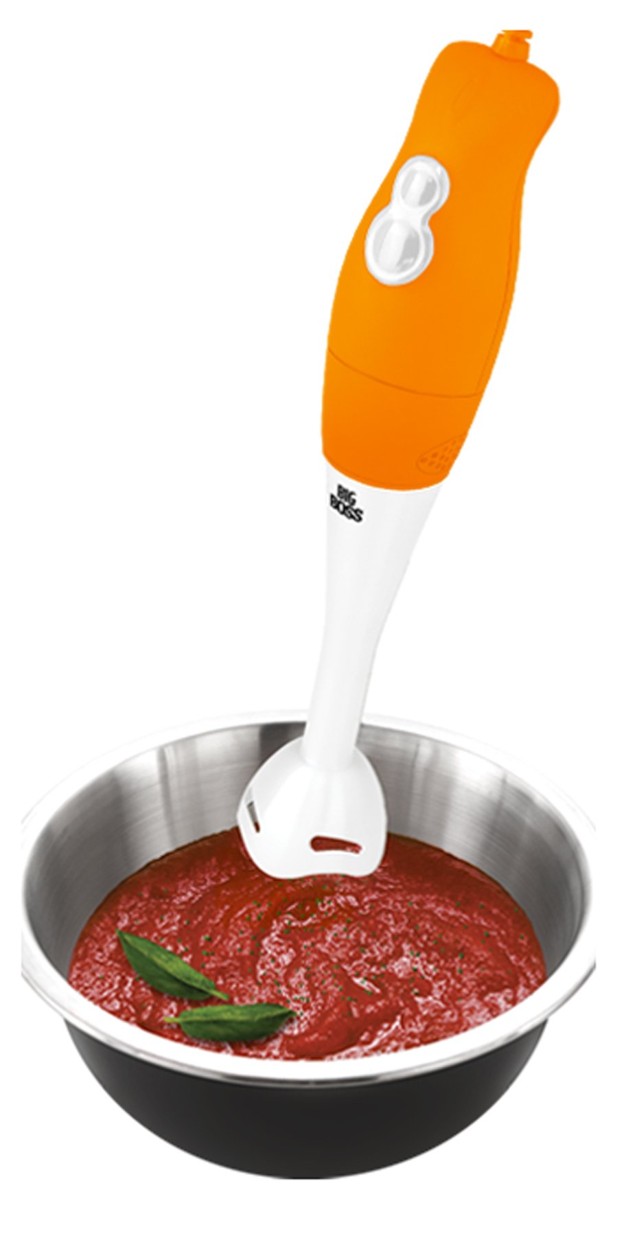 Big Boss 200 Watt Power 2-Speed Operation Immersian Hand-Stick Blender/mixer with a Mix/Measuring Cup