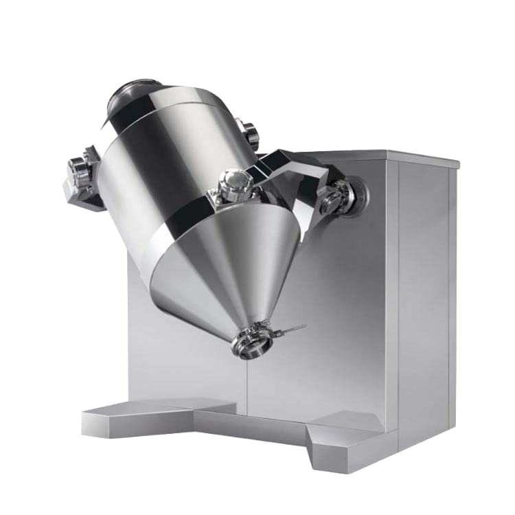 Automatic 3D Powder Blender Dry Powder Blending Machine