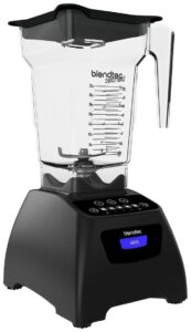 blendtec classic 575 blender - fourside jar (75 oz) - professional-grade power - self-cleaning - 4 pre-programmed cycles - 5-speeds - black
