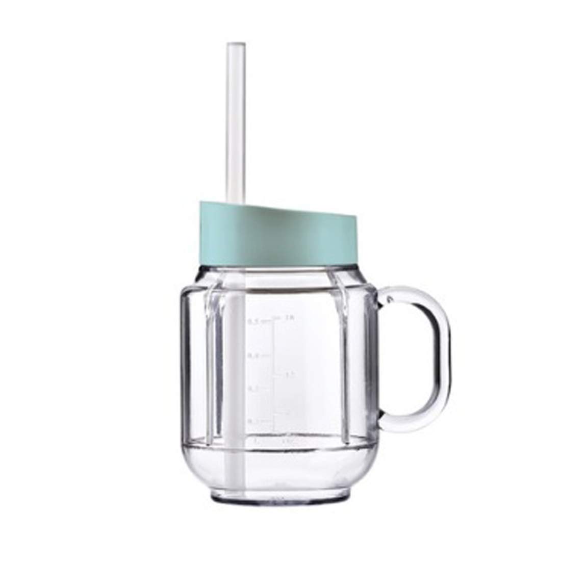 Kitchen Flower Retro Mini Blender Tritan BPA BPA Free Jar Smoothie Ice Crush Blender 600mL Capacity 220v