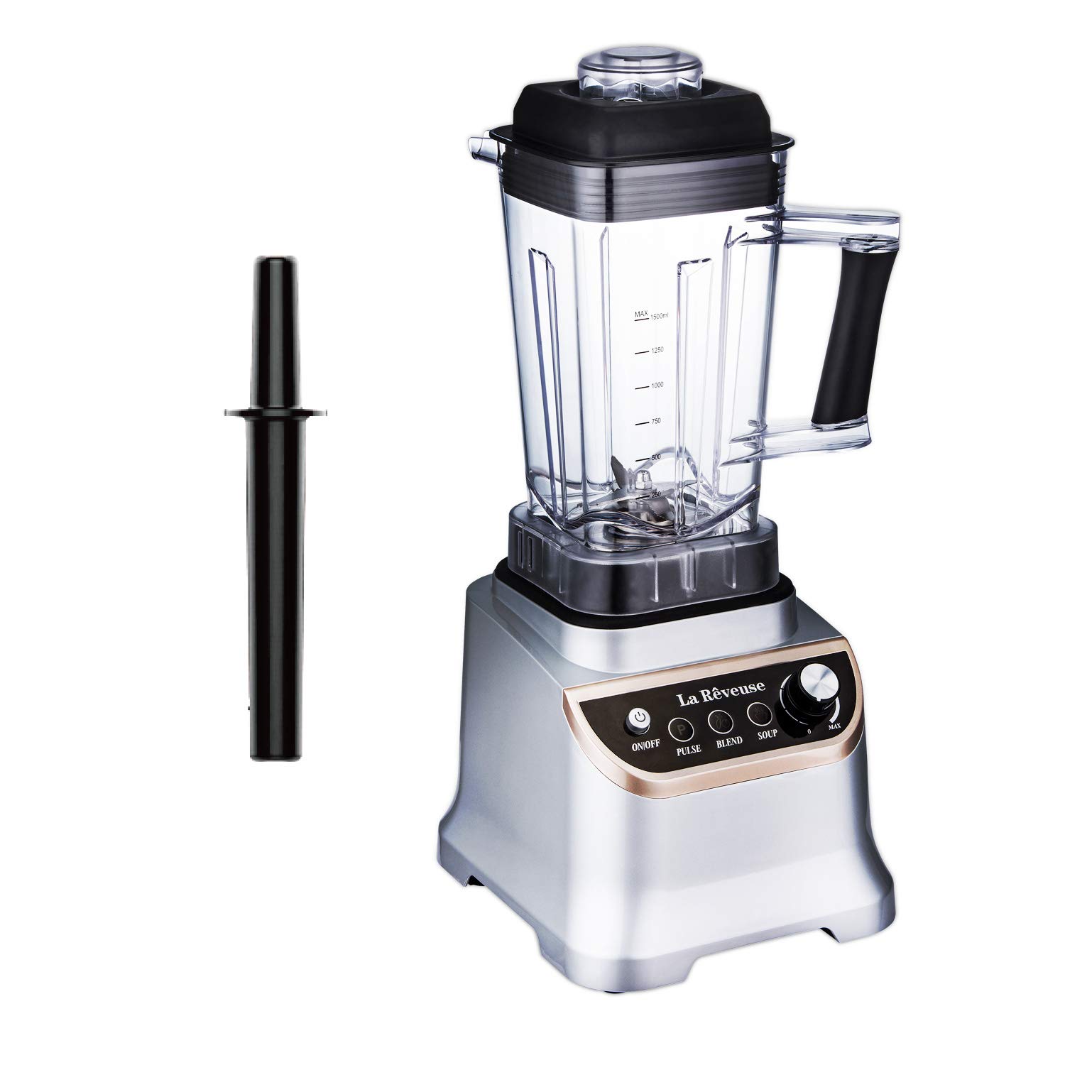 La Reveuse 1200 Watts Powerful Blender Countertop High Speed with 51 oz BPA-Free Jar for Smoothies, Shakes, Frozen Drinks