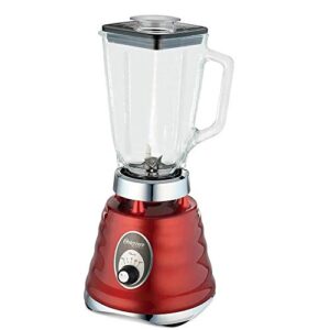 osterizer 4126 contemporary classic beehive blender, red