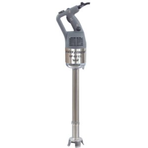 robot coupe mp 450 vv turbo commercial power mixer, variable speed immersion blender, 18-inch, 720-watts, gray, 120v