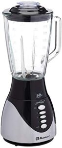 koblenz lkm-4703 vi 1.5-liter kitchen magic collection 3 speed and pulse glass jar blender, one size, black