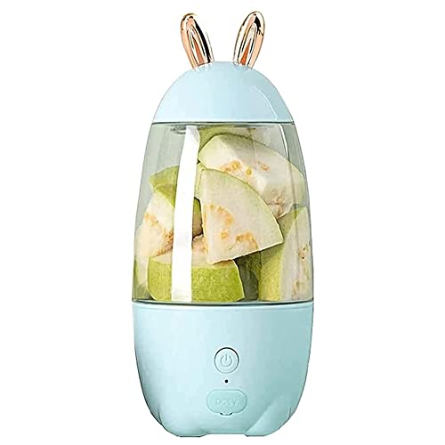 MXJCC Portable Blender, Smoothies Personal Blender Mini Shakes Juicer Cup USB Rechargeable (Color : Green)