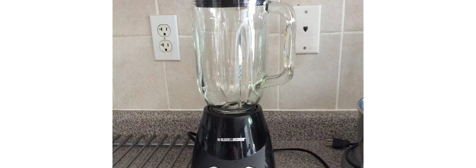 BLACK + DECKER (BLACK & DECKER) 10-Speed Blender, Black.