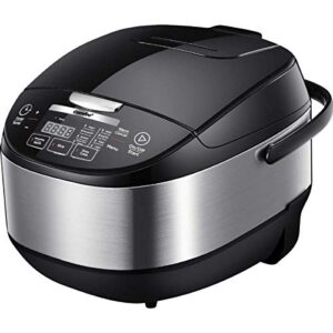 comfee' rice cooker, japanese large rice cooker with fuzzy logic technology, 11 presets, 10 cup uncooked/20 cup cooked, auto keep warm, 24-hr delay timer