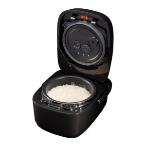 Zojirushi NW-JEC10BA Pressure Induction Heating (IH) Rice Cooker & Warmer, 5.5-Cup, Made in Japan