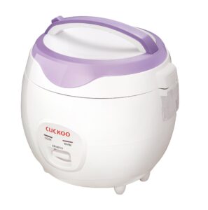 cuckoo electric heating rice cooker cr-0671v (violet/white)
