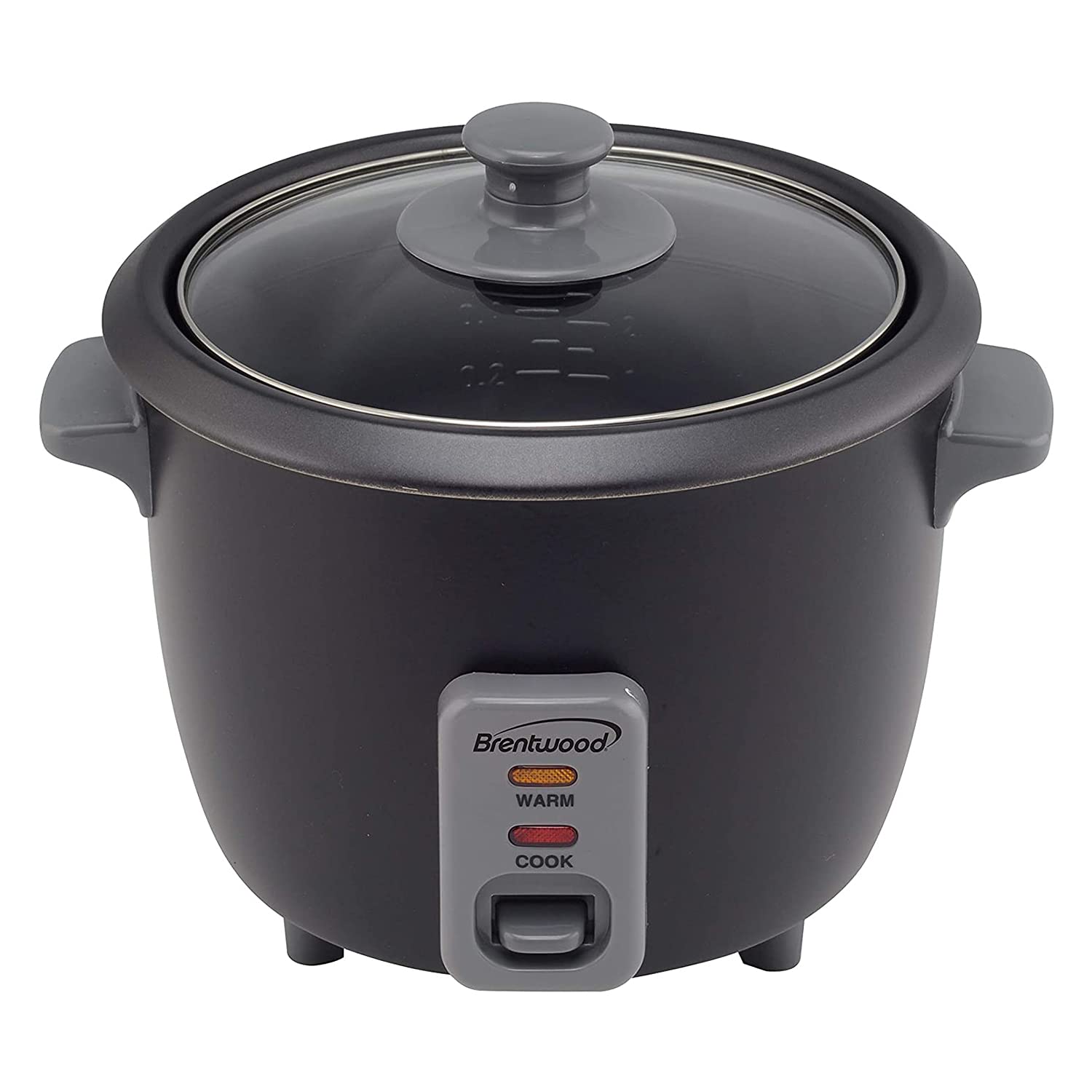 Brentwood Appliances TS-700BK 4-Cup Uncooked/8-Cup Cooked Food Steamer (Black) Rice Cookers, Normal