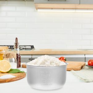 Rice Cooker Inner Pot Rice Cooker Liner Non- stick Rice Cooking Container Rice Maker Accessories for Rice Maker Cooker 3 L