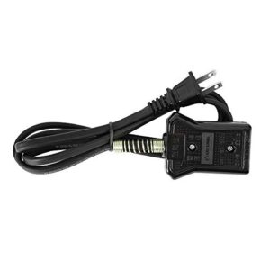 tatung ac-9 power cable cord for tac-11v-m, tac-6/10/11 series tatung rice cookers (125v 10a 990w 1.5m)