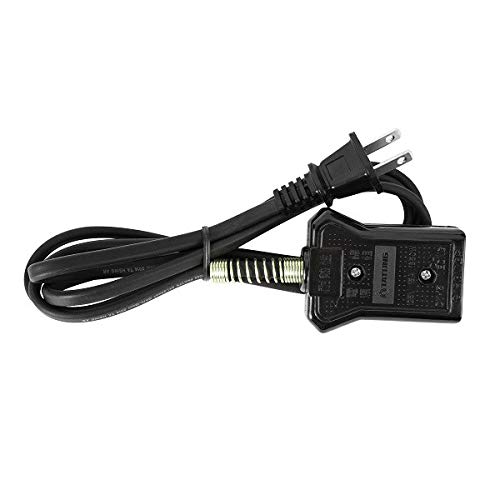 TATUNG AC-9 Power Cable Cord for TAC-11V-M, TAC-6/10/11 Series Tatung Rice Cookers (125V 10A 990W 1.5M)